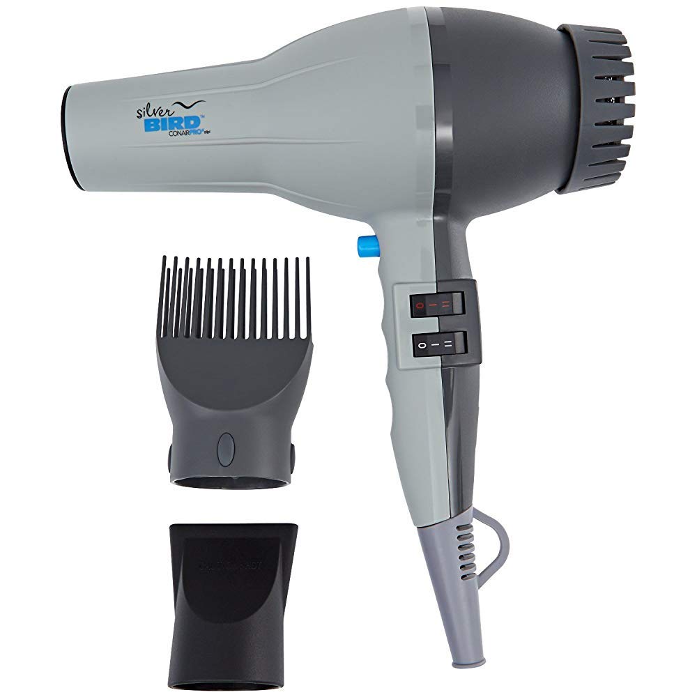 ConairPRO Silverbird Dryer with Cool Shot Trigger and Accessories