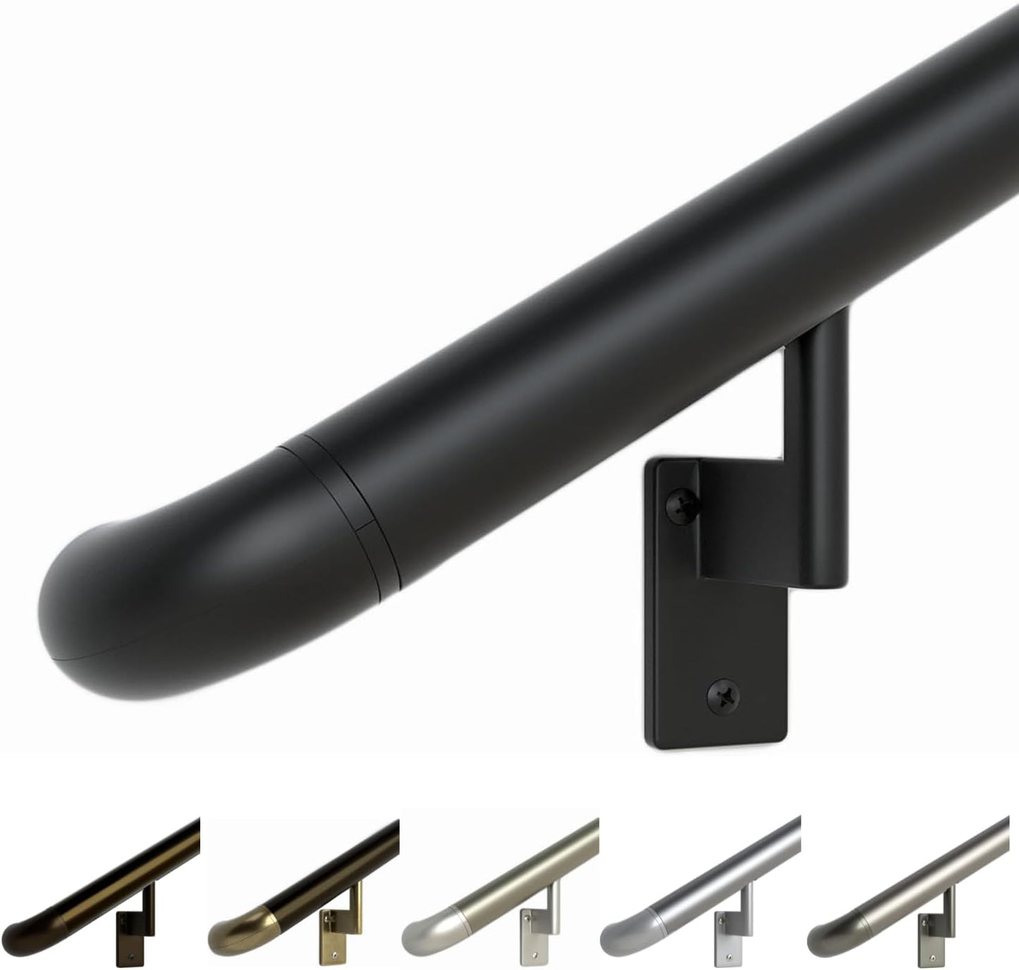 Promenaid 7ft ADA Handrail Kit - Durable Indoor/Outdoor Railing
