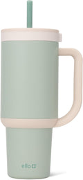 Ello Oasis 40 oz Tumbler with Handle & Retracting Straw - Leakproof