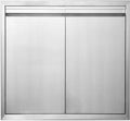 JIE JIN BBQ Access Door 24 in x 24 in Double Stainless Steel - Durable