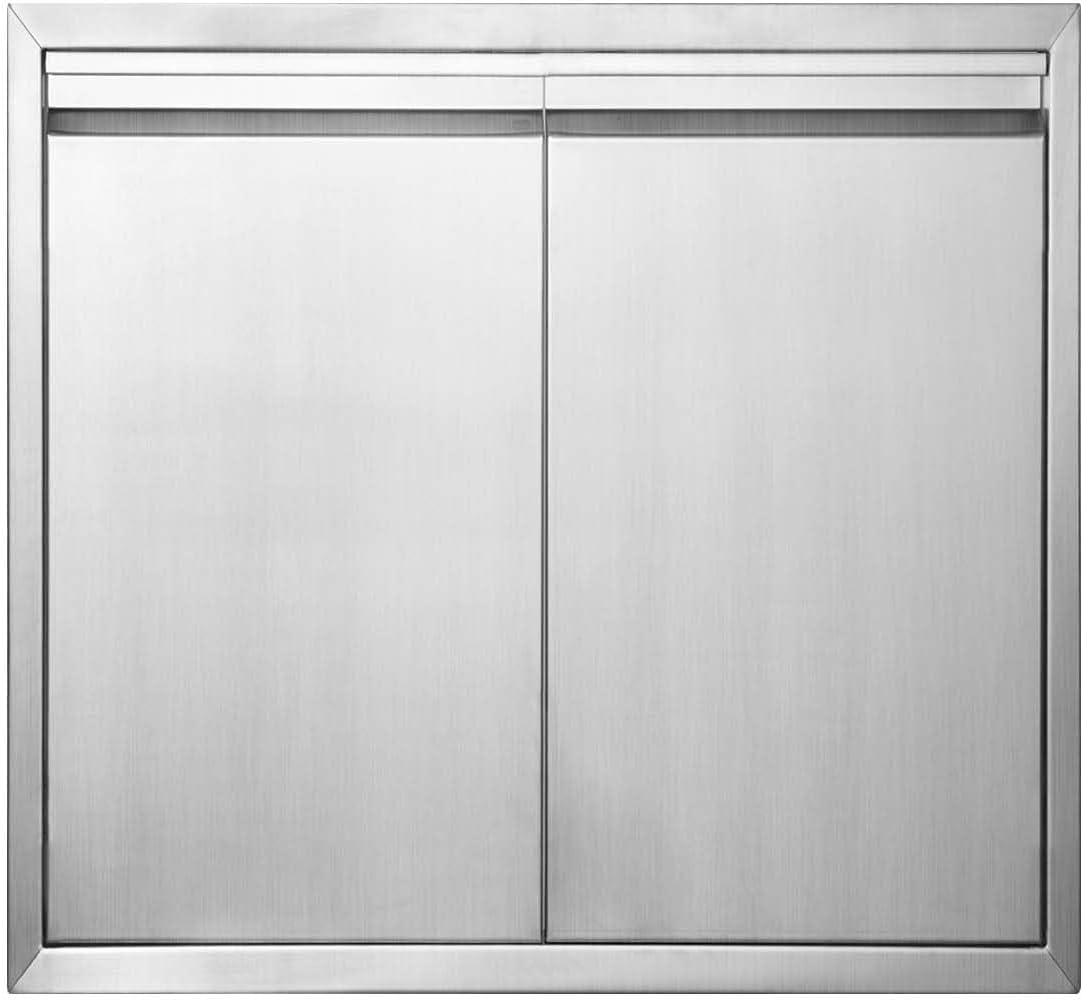 JIE JIN BBQ Access Door 24in W X 24in H for Outdoor Kitchens