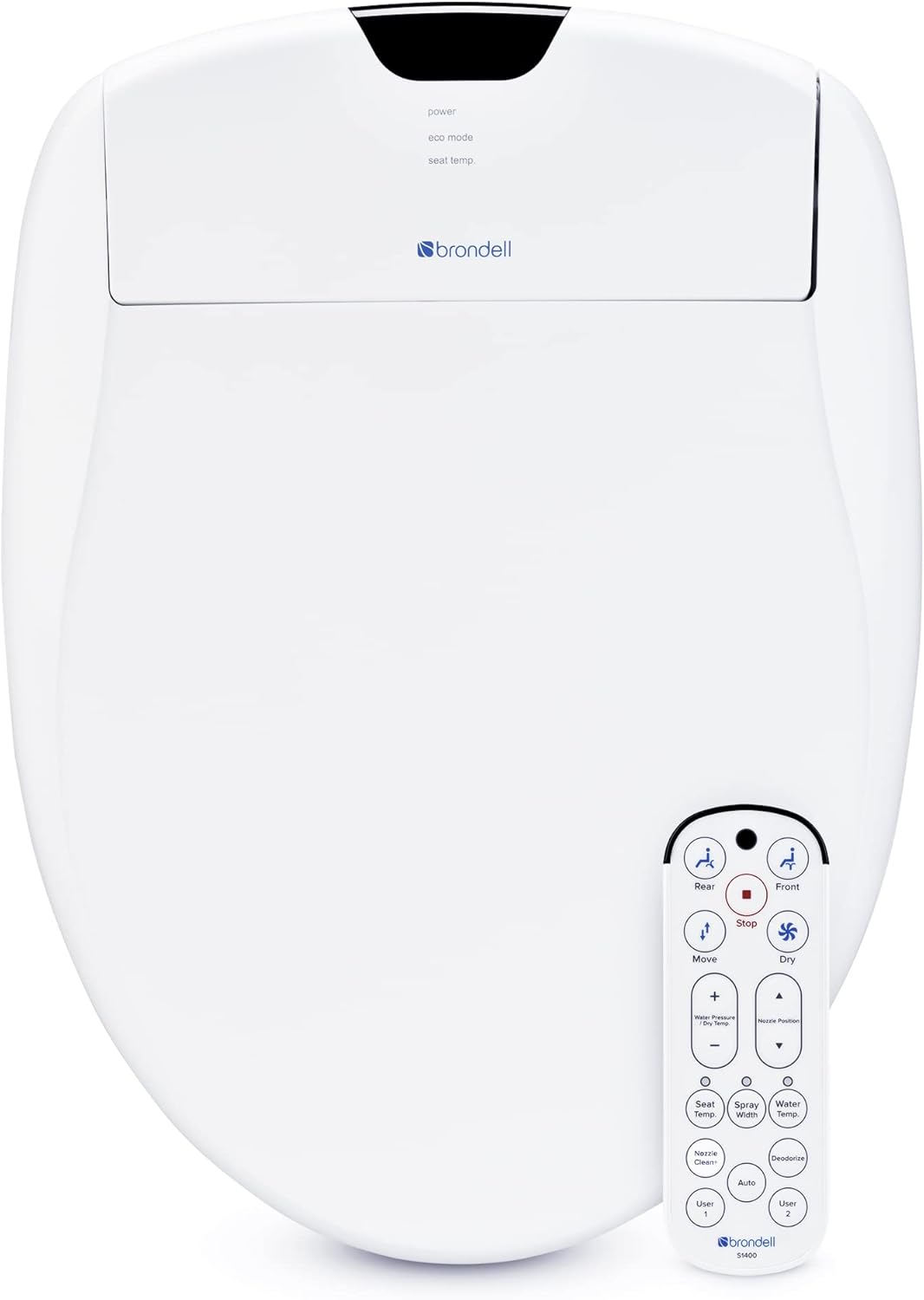 Brondell Bidet Toilet Seat S1400: Smart, Heated, and Luxurious
