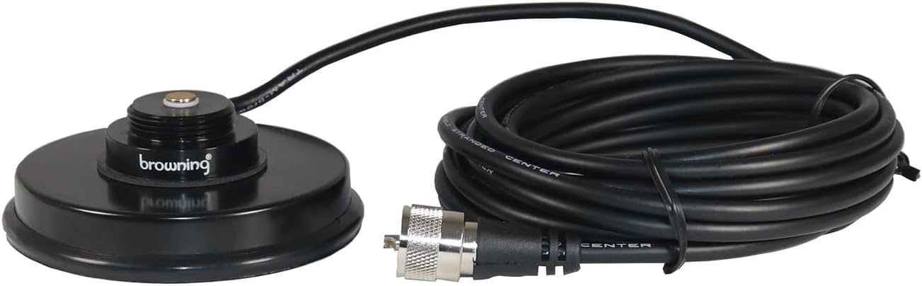 Browning WSPBR10353 5/8 NMO Mount Magnet for Secure Antenna Use