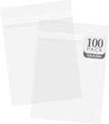 Crystal Clear 16 3/8 x 20 1/8 in Art Print Bags - 100 Pack