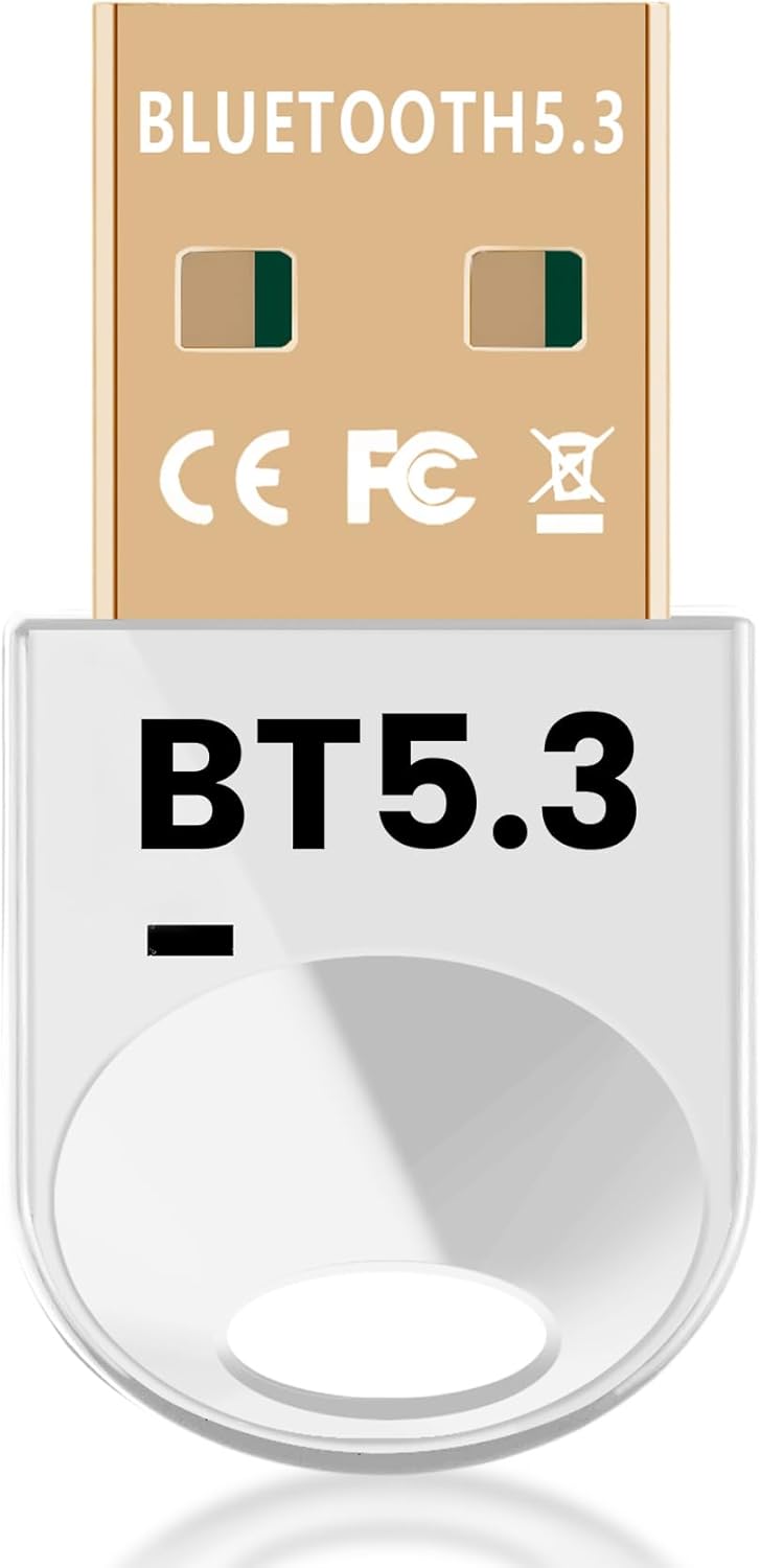 BroHonor Bluetooth 5.3+EDR USB Adapter: Plug & Play!