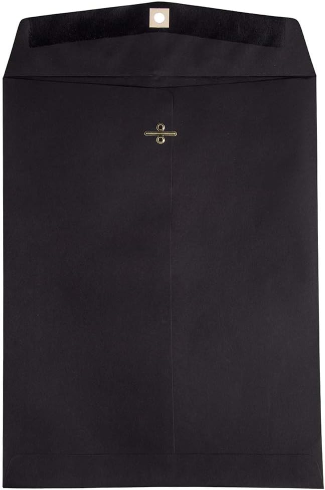 JAM PAPER 10 x 13 Open End Catalog Envelopes with Clasp Closure