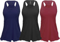 Epic MMA Gear Flowy Racerback Tank Top Pack of 3 - Soft, Drapy Fit