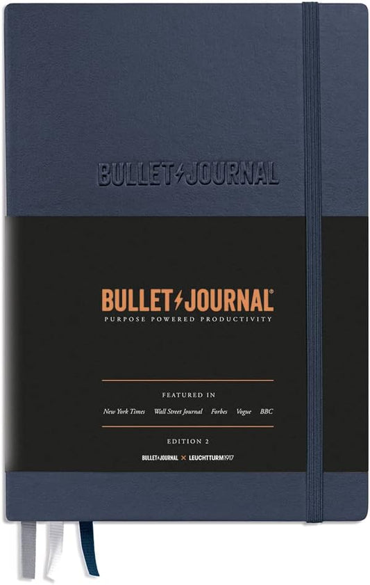 BuJo Essential: LEUCHTTURM1917 A5 204pg Notebook - Blue