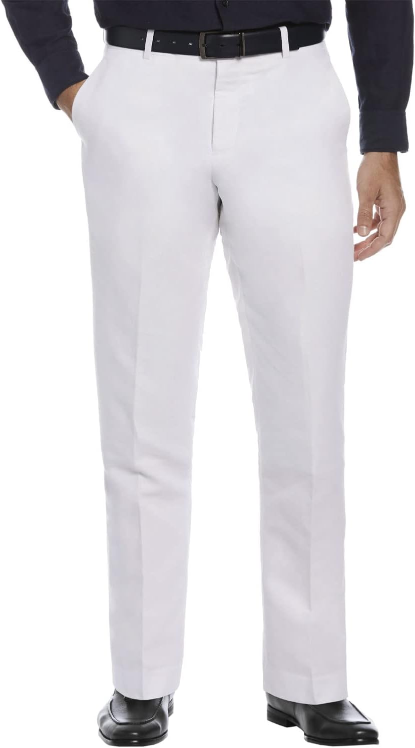 Perry Ellis Men's Portfolio Essential Linen Blend Dress Pants