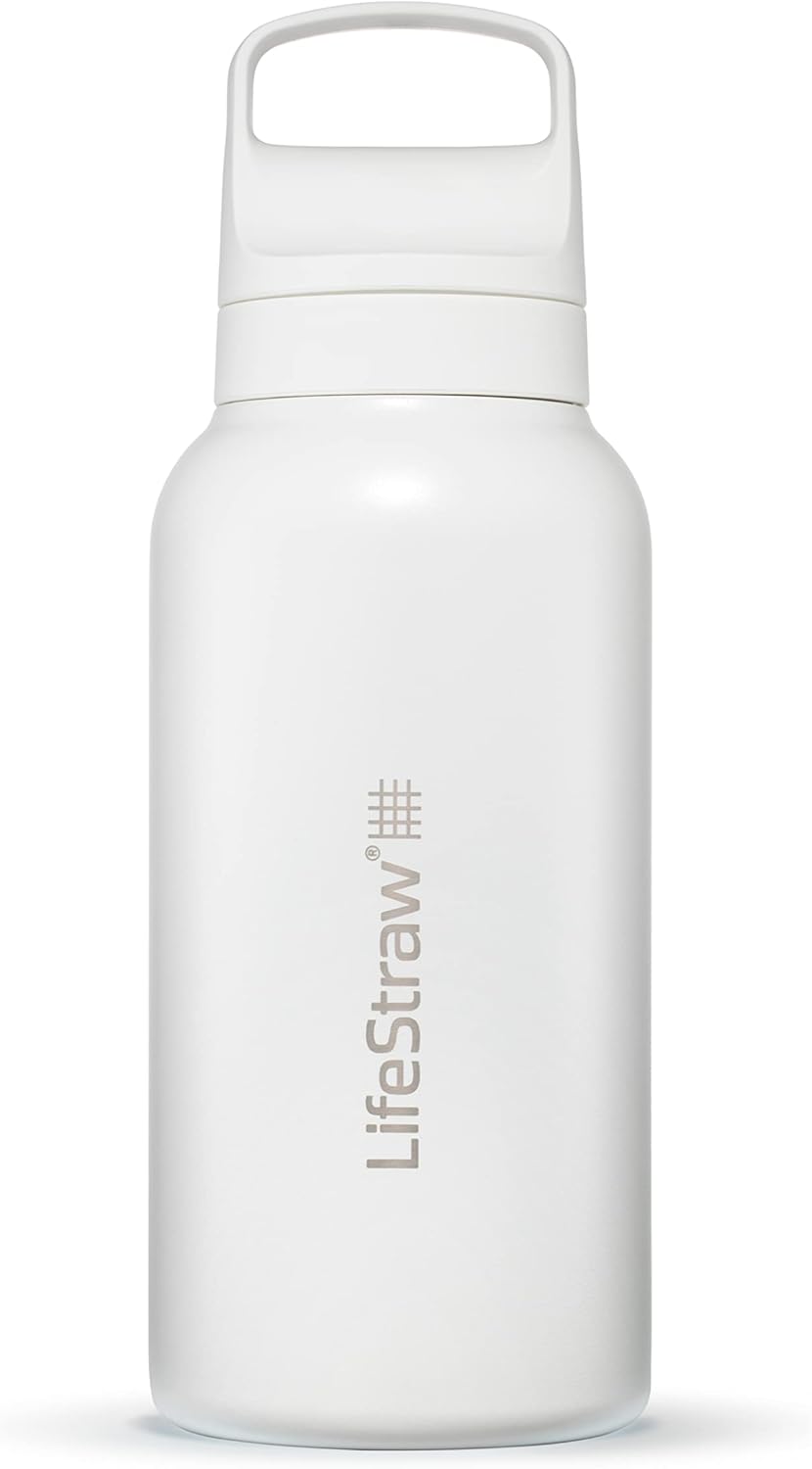 LifeStraw Go Series Insulated Stainless Steel Water Filter Bottle