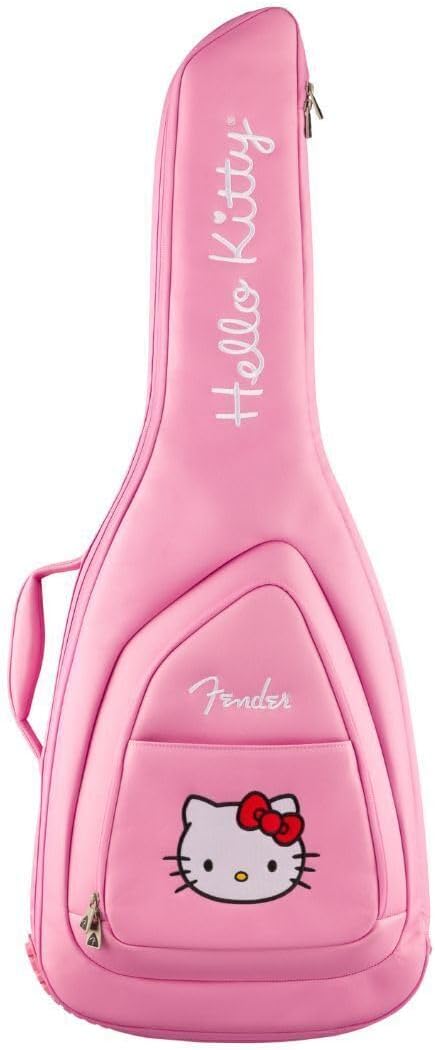 Fender Hello Kitty Guitar Case, 20mm Padding, Pink