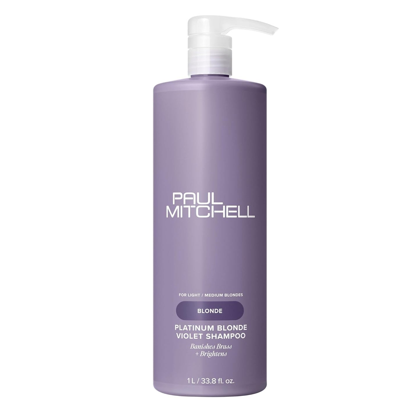 Paul Mitchell Platinum Blonde Violet Shampoo for Brightening Hair