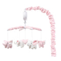 Peanutshell Crib Mobile for Girls - Soft Pink Musical Mobile