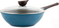 Neoflam Eela 12ft Non Stick Chef's Wok - Lightweight Ceramic Cookware