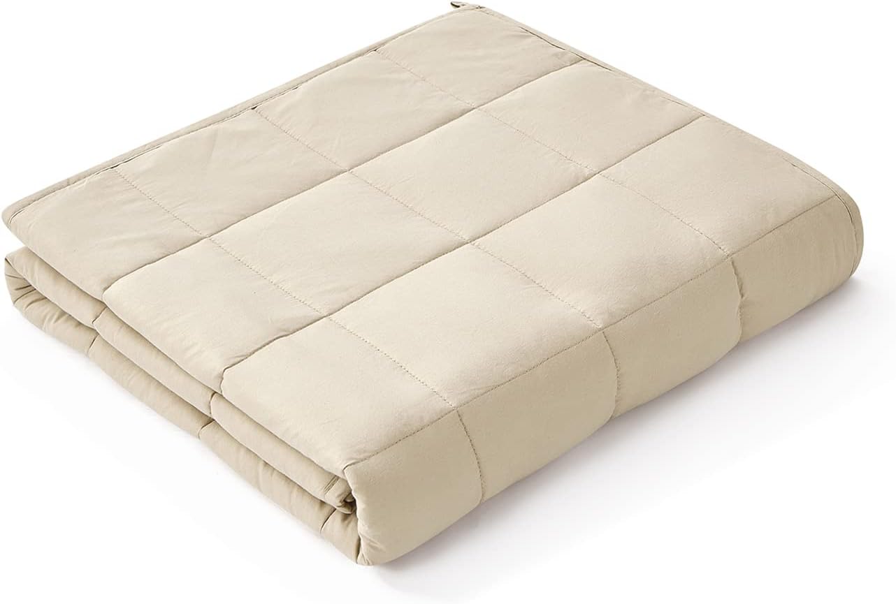 YnM Weighted Blanket for Adults, 15 Pounds, 60x80 Inches