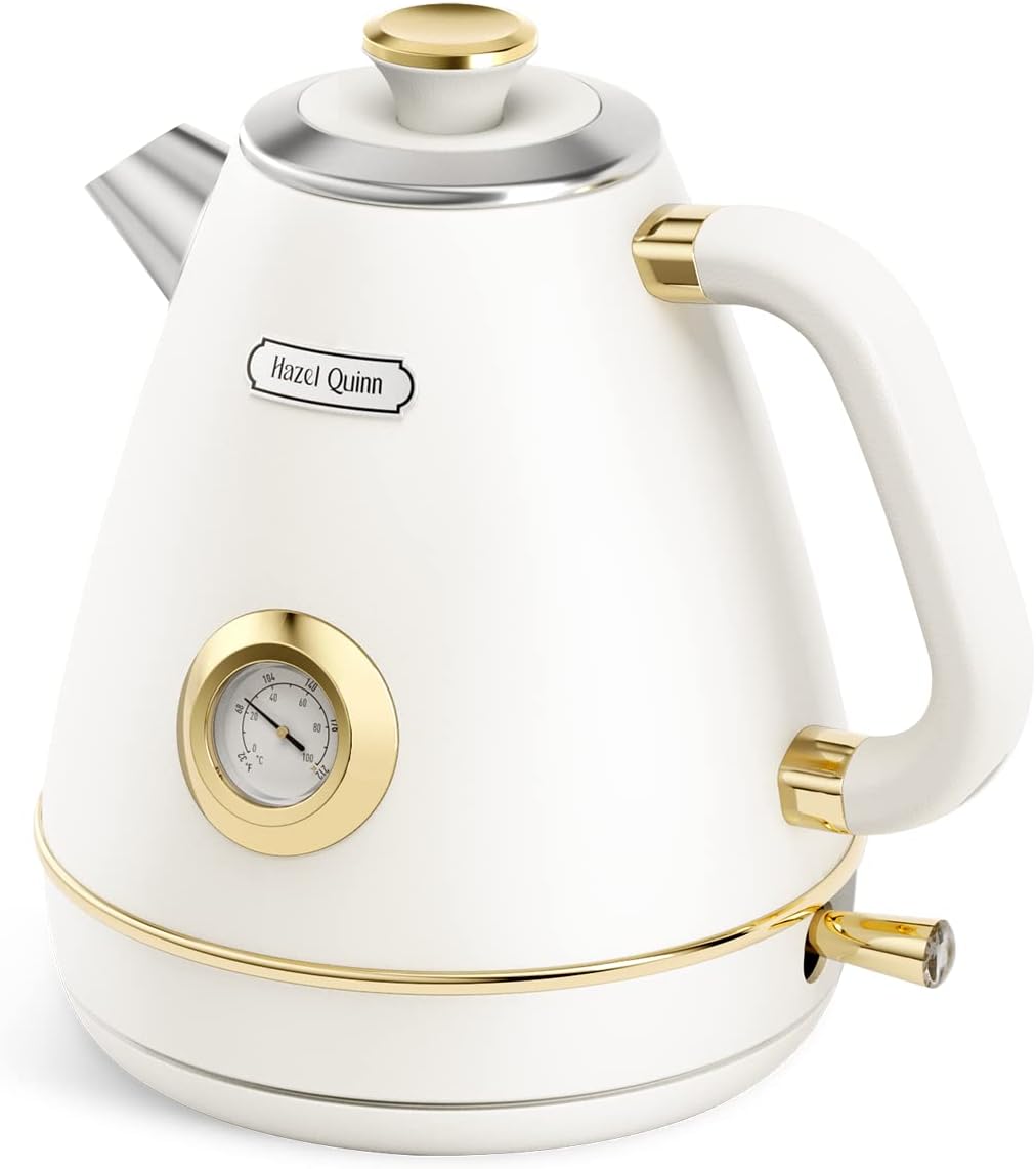 Hazel Quinn Retro Electric Kettle - Fast Boiling 1.7L Capacity