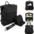 Neoprene Diaper Bag Backpack - Minimalist, Water Resistant