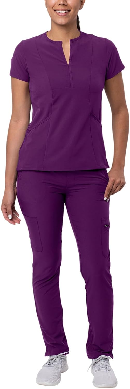 Adar Addition Go-Higher Scrub Set for Women - Stylish Comfort