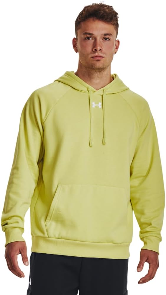 Under Armour Men's Rival Fleece Hoodie for Ultimate Comfort