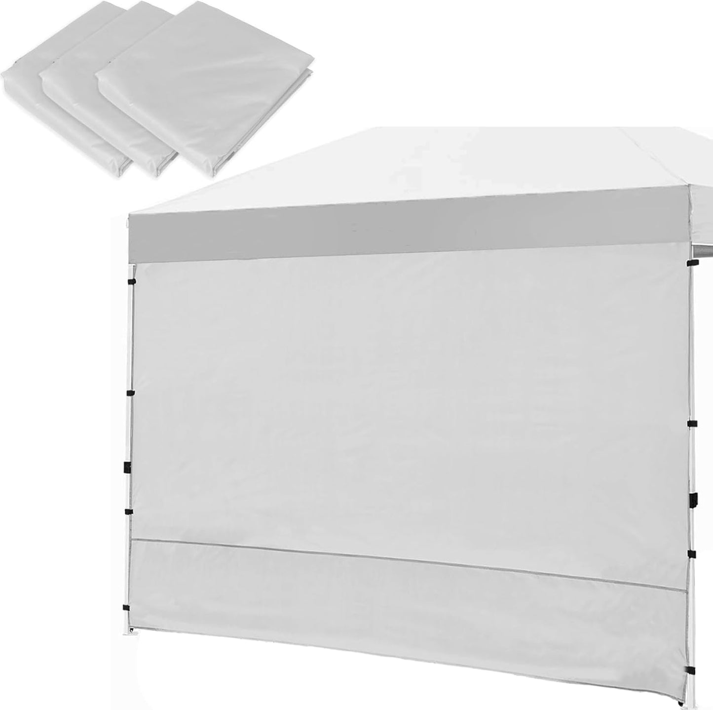 Instant Sun Protection: Senmortar 10x10 Canopy Sidewalls