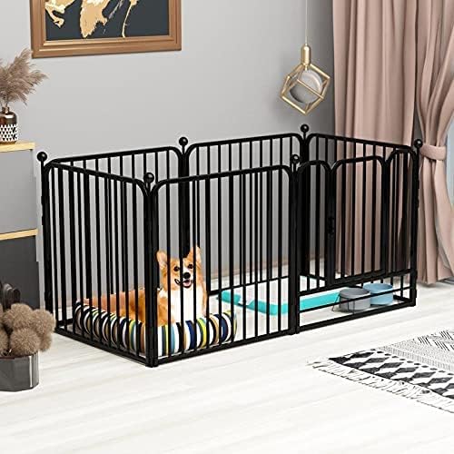 Dog Panel Pet Playpen Heavy Duty Exercise Pen for Indoor Outdoor