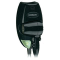 Hairdryer Wallmount Black 1600 Watts - Compact Wall-Mount Dryer