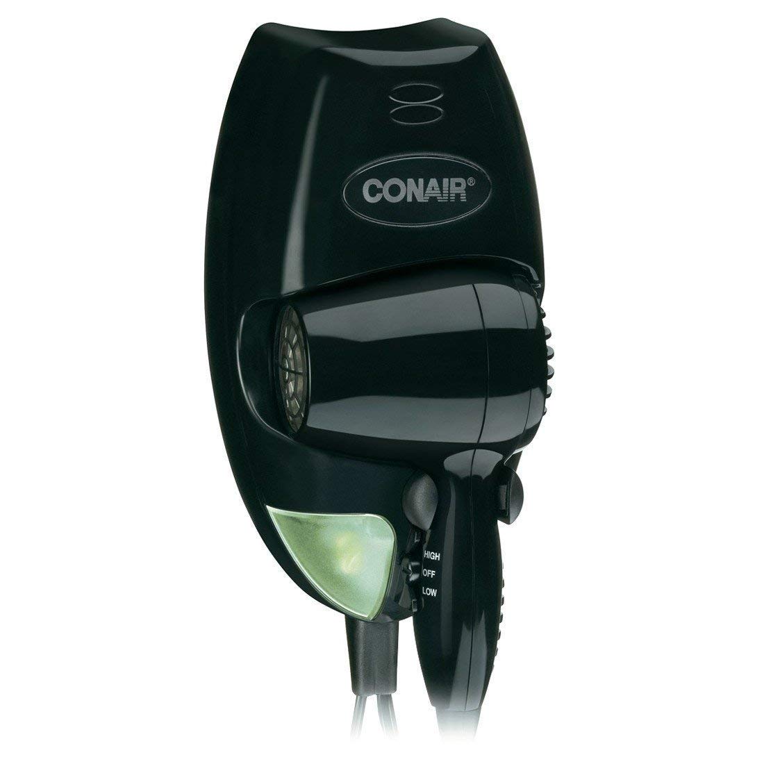 Conair Wallmount Hairdryer - Powerful 1600 Watts