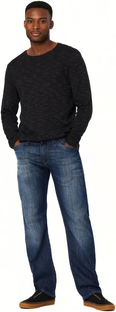 Mavi Zach Men's Straight Leg Jeans for Casual Comfort and Style