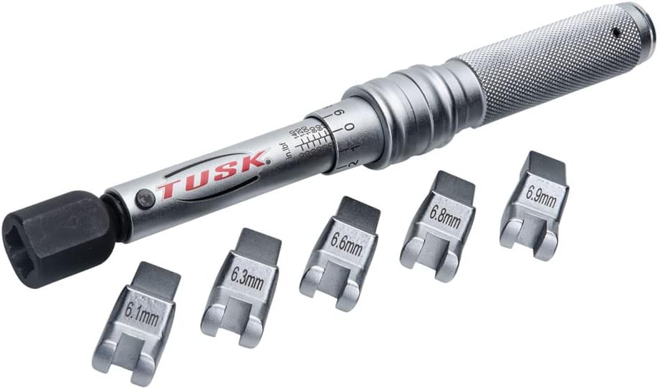 TUSK Spoke Torque Wrench Kit for Motorcycle & Bicycle Use