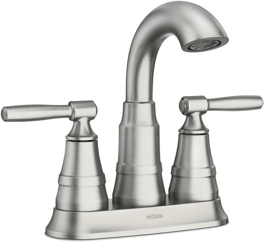 Moen Halle Spot Resist Brushed Nickel Two-Handle Faucet Review