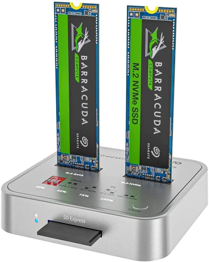 MAIWO K3016CL M.2 Docking Station for Fast SSD Cloning