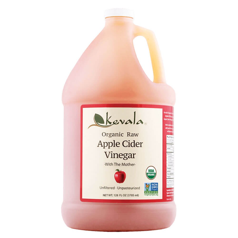 Kevala Organic Apple Cider Vinegar - Raw & Fresh 1 gal