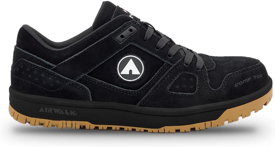 Airwalk Mens Mongo Composite Toe Work Sneakers for Safety