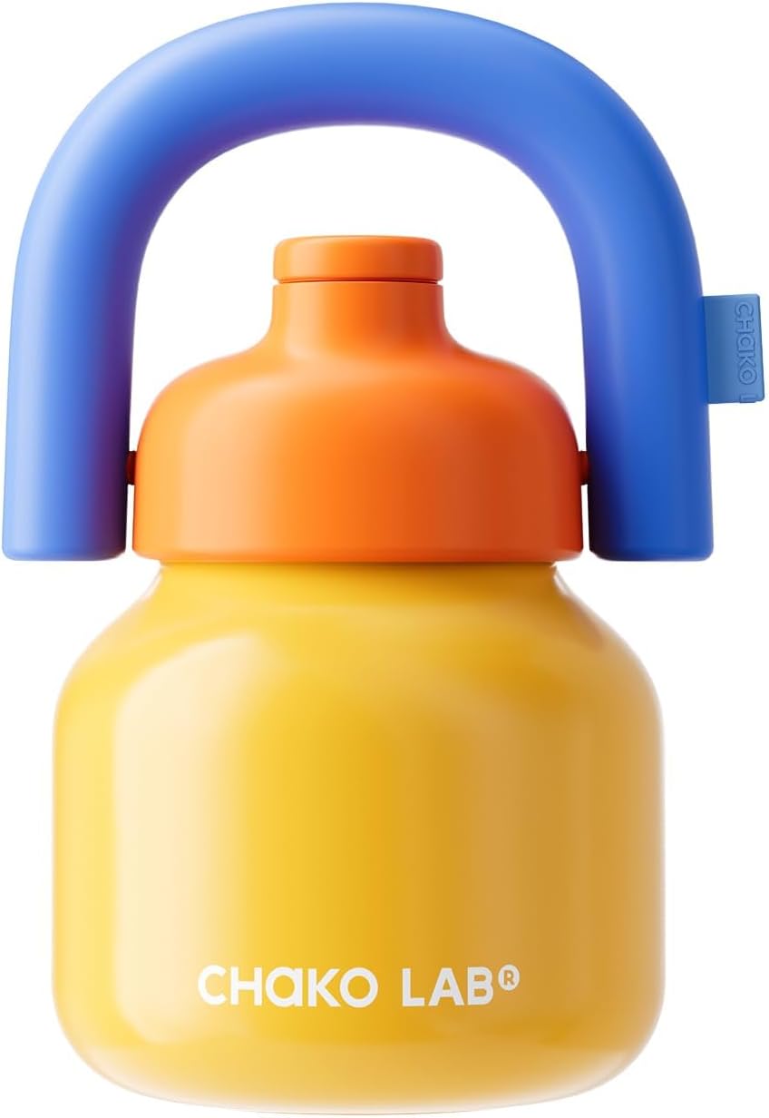 CHAKO LAB 33oz Vacuum Insulated Water Bottle with Straw Handle