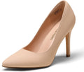 DREAM PAIRS Women's Closed Toe High Heels - Classic Pointed Pumps Set