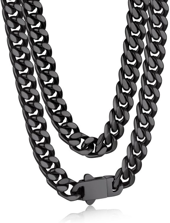 Bandmax Mens Stainless Steel Chain Necklaces for Stylish Men