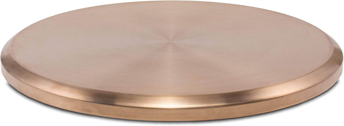 TIKI Patio Tabletop Fire Pit Cover - Durable 304 Stainless Steel
