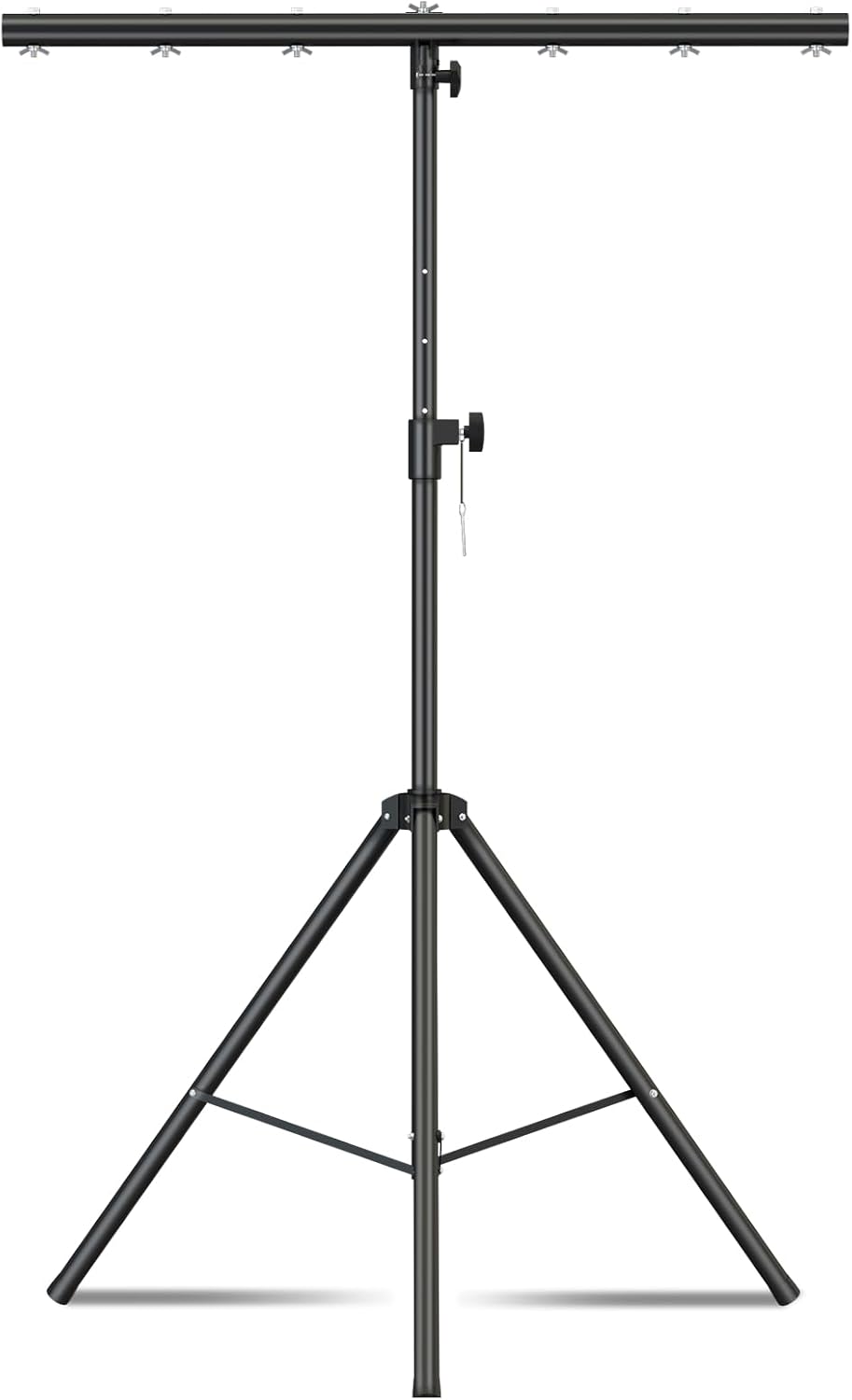 DJ Lights Stand with Round T Bar for Adjustable Height Events