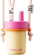 Kids Water Bottle with Carry Rope and Straps - Vacuum Insulated 16oz