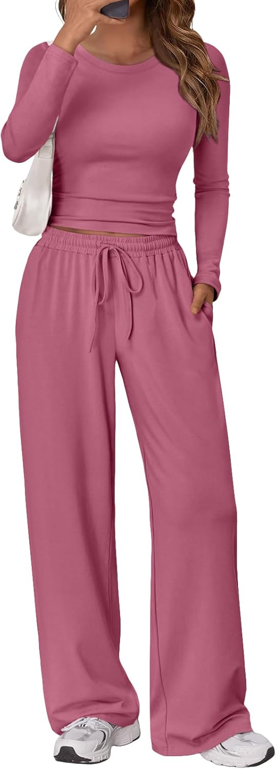 Trendy Queen Women's 2 Piece Matching Lounge Set for Comfort
