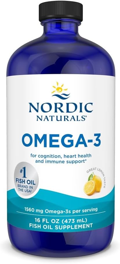 Nordic Naturals Omega-3 Fish Oil for Heart and Brain Health