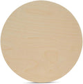 Wood Circles 8 in 1/4 in Thick Birch Plywood Discs - Pack of 10