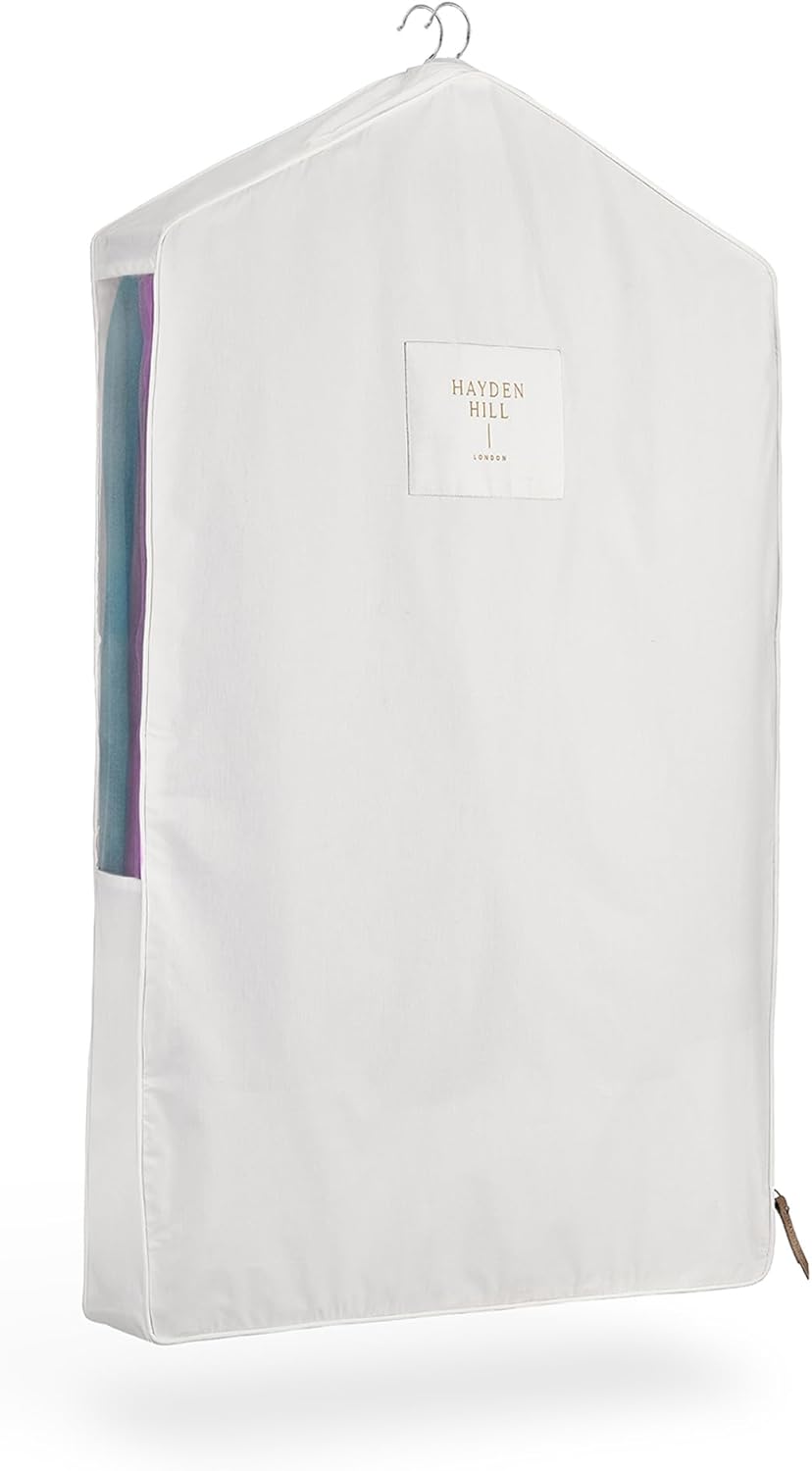 Luxury Organic Cotton Garment Storage Bag for Closet Use