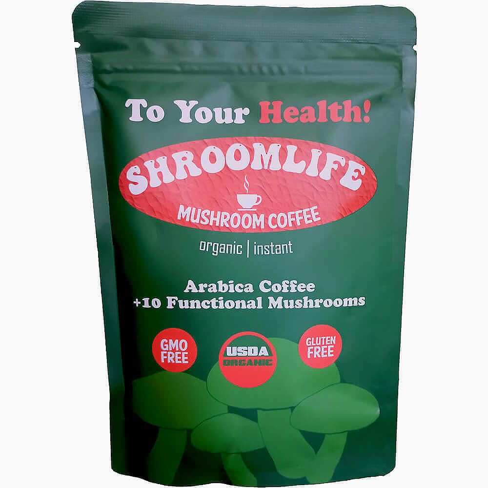 Boost Focus & Immunity with Mushroom Coffee | 10 Mushrooms & Arabica | ShroomLife