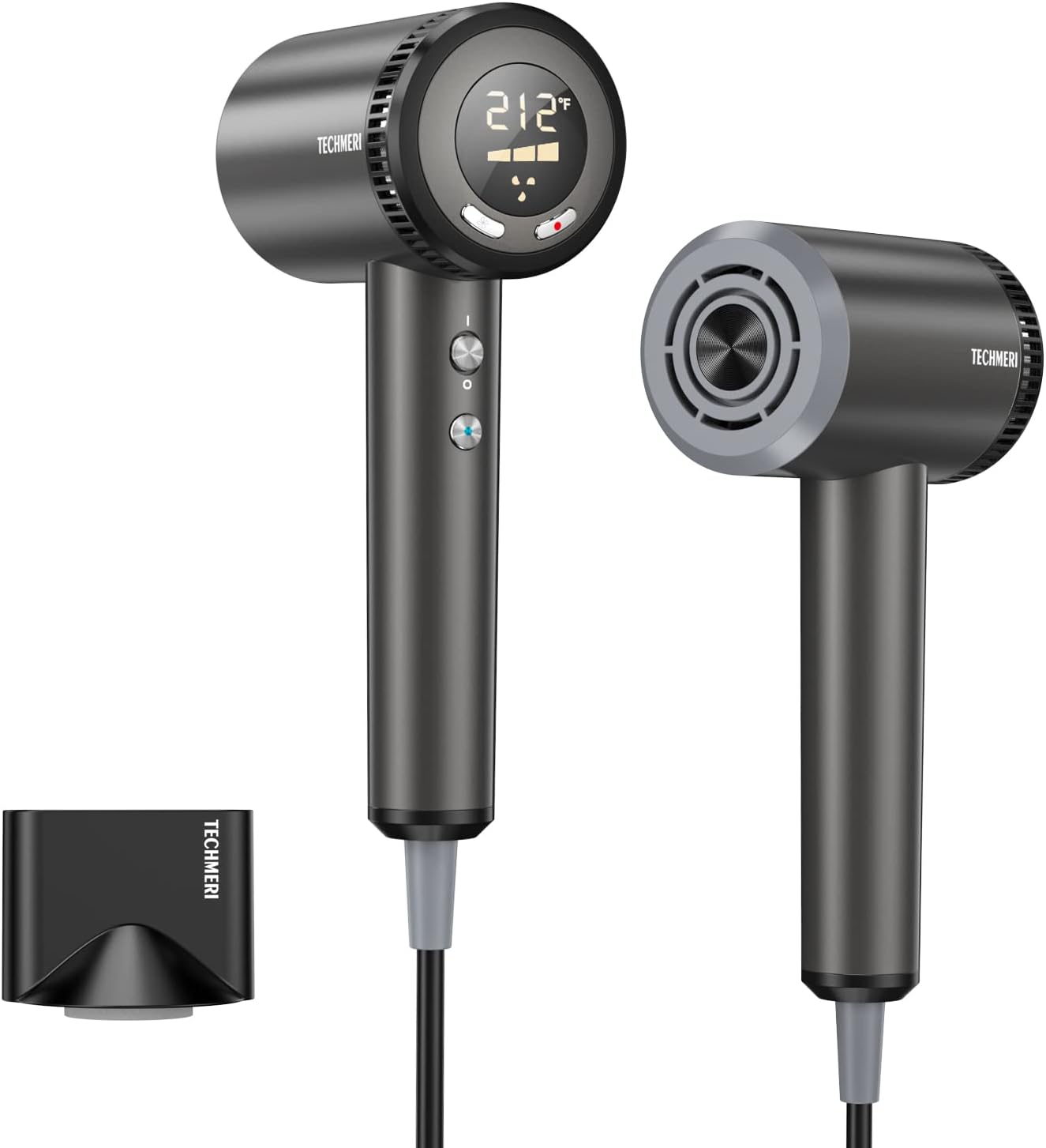 TECHMERI Ionic Hair Dryer - Fast Drying Power
