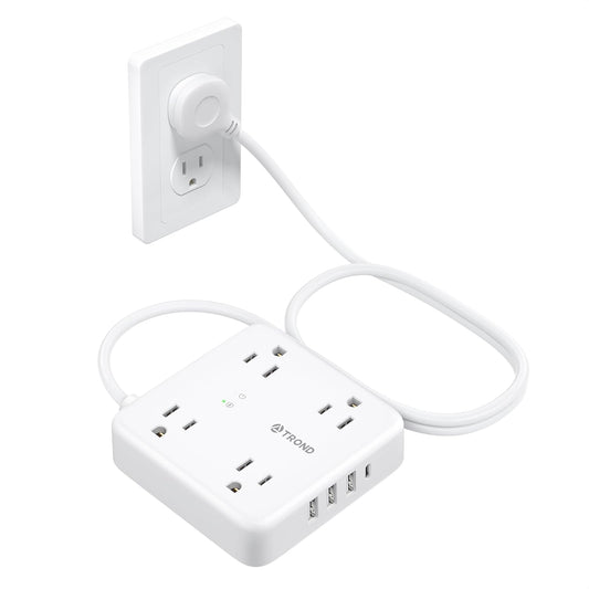 TROND Power Strip: 1440J Surge Protection