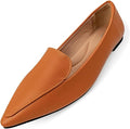 Pointed Toe Ballet Flats for Women - Comfortable Slip On Dress Shoes