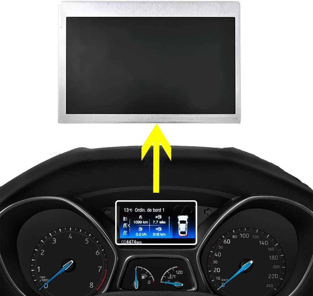 LCD Display Color Screen for Ford Escape and Focus Speedometer