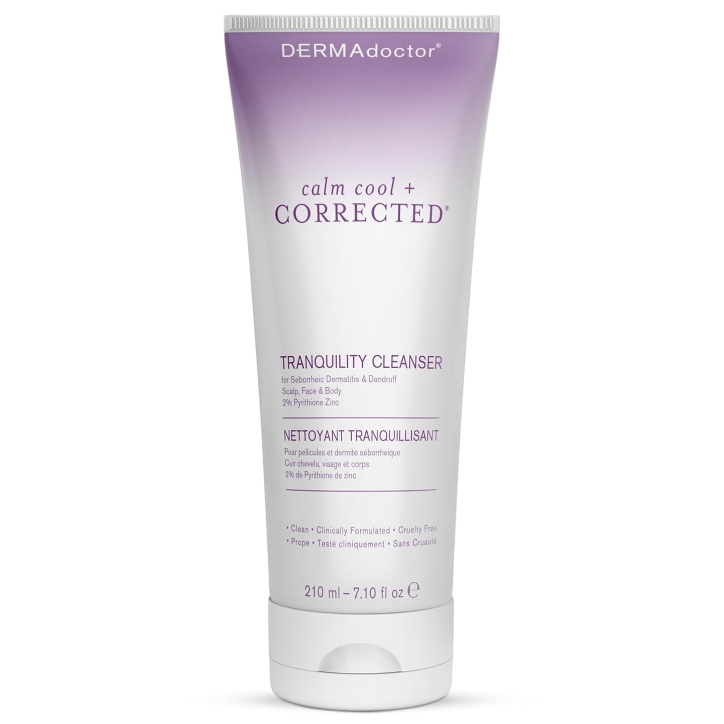 DERMAdoctor Seborrheic Dermatitis Face Wash for Sensitive Skin