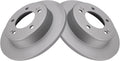TRQ Rear Brake Rotor Set Compatible with 2011-2020 Hyundai - OE Fit